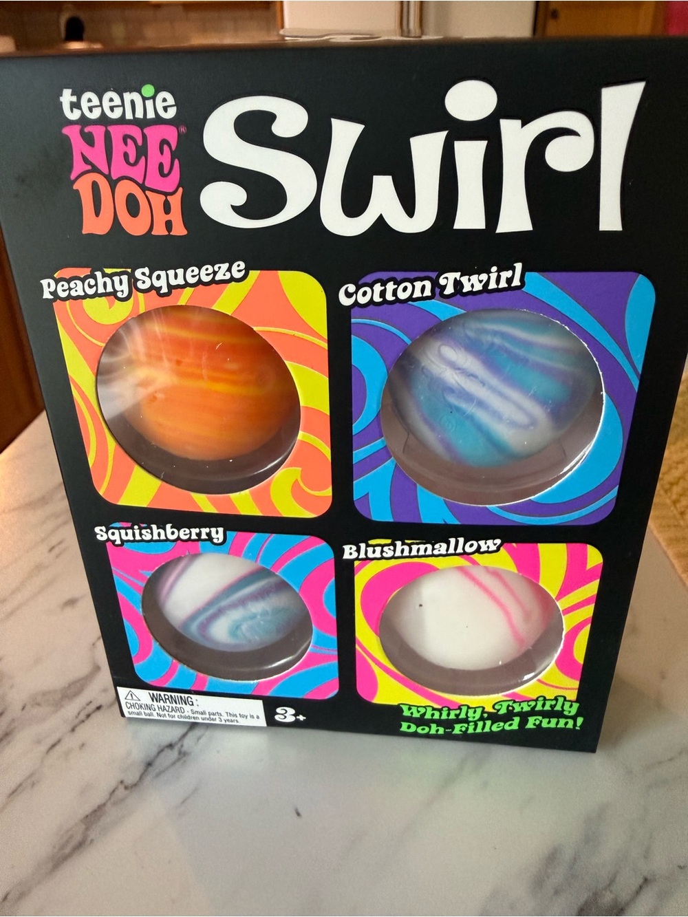 Needoh teenie swirl 4 pack